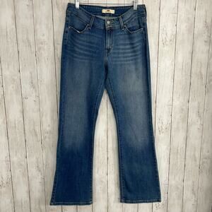 Levi's 529 Curvy Boot Button Pockets Medium Wash Mid Rise Jeans 10M